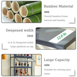 5-Tier Display Cabinet with Acrylic Doors, 67.5" Transparent Curio Display Case for Figures, Collectibles Toy Organizers Rack & Display Shelf, Kids Bookcase for Home, Office, Playroom, Living Room IHGSSKD