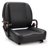 SEATIN Universal Forklift Seat,Tractor Seat,with Hip Restaint,Micro Switch and Safety Belt,for Tractor,Mower,Skid Loader,Telehandler,Backhoe,Excavator Dozer… SEATIN