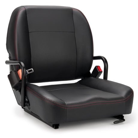SEATIN Universal Forklift Seat,Tractor Seat,with Hip Restaint,Micro Switch and Safety Belt,for Tractor,Mower,Skid Loader,Telehandler,Backhoe,Excavator Dozer… SEATIN