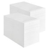 Vplus 400 Pack Premium Quality Guest Towels Disposable Dinner Napkins Soft, Absorbent, Party Napkins for Wedding Reception,Parties, Dinners or Catering Events，and Everyday Use (White, 400) Vplus