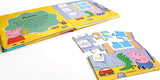 Peppa Pig My First Puzzle Book - Jigsaw Puzzles for kids, 10-page board book, 5 puzzles to enjoy Phidal