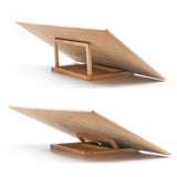 Becko US Puzzle Board with 2 Angle Adjustable Bracket/Stand, Wooden Puzzle Table with Premium Smooth Flannel Surface, Lightweight & Portable, Used Horizontally/Vertically for 1000 Piece Jigsaw Puzzles Becko US