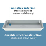 Sur La Table Kitchen Essentials Bake Sale 13 X 9 Inch PFOA, PFAS, PTFE Free Nonstick Cookie/Baking Sheet - Linen White Sur La Table