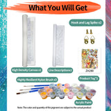 JYLMOOD Paint by Number for Adult Kits, DIY Cartoon Acrylic Oil Painting Kits for Adults Kids Beginners for Home Wall Decor Gifts 16x20 Inch (No Frame) JYLMOOD