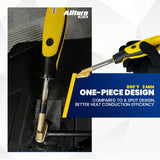 Allturn Plastic Welder 2 in 1,Plastic Welding Kit Car Bumper Repair Kit,4 Types of Plastic Welding Staples,Plastic Welding Rods Consumables Kit,YELLOW. Allturn