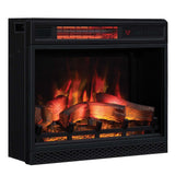 ClassicFlame 23II042FGL 3D Infrared Quartz Fireplace Insert with Safer Plug and Sensor, 23" ClassicFlame