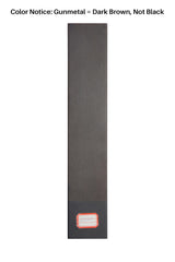 SEEHILL 9 Pieces Outdoor Dining Set, Aluminum Patio Dining Set for 8, Patio Table and Chairs Set with 2 Swivel Rocker Chairs, Patio Furniture Set with Umbrella Hole for Decks, Garden, Lawn, Gunmetal SEEHILL