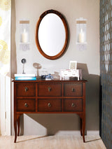 2 PCS Farmhouse Wall Hanging Candle Sconces - Nordic Style Handmade Wooden Wall-Mount Candle Holders Rustic Hanging Wall Sconces for Bedroom Living Room Kitchen Bathroom(Grayish White) Alphatool