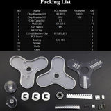 Soldering Practice Kit 3 Leaves LED Rotating Gyroscope DIY Kit Soldering Project Electronics Kit Soldering Practice Kit for Kids Adult ISolderStore ISolderStore