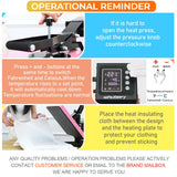 Whubefy Heat Press Machine 15x15 Slide Out, Digital Clamshell Heat Press Machine for T Shirts Printer, Heat Up Fast & Even, Sublimation Shirt Press Machine for Mouse Pad, Pillows, Coasters, Puzzles Whubefy