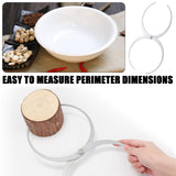 Saysurey Wood Turning Double Ended Bowl Calipers Stainless Steel Woodworking Woodturning Tools Pottery Calipers Wood Lathe Thickness Measuring Tool(11 Inch) Saysurey