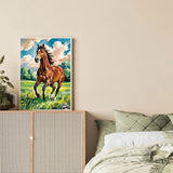 Aestalrcus Horse Paint by Numbers for Adults, Paint by Numbers Kit for Adults Horse, Adult Paint by Number Gifts and Home Decor 16x20 Inch Aestalrcus