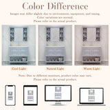 Merax Country 36" Bathroom Vanity with Matching Medicine Cabinet, Farmhouse Bathroom Vanity with Sink Storage Cabinet with 4 Drawers and Open Shelf, Solid Wood Frame Bath Storage Vanity Merax