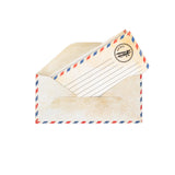 60 Pack Airmail Paper and Envelopes Set - Blue Writing Paper for Invitations, Love Letters, Letters to Troops, Christmas Letter - 8.5 x 11 Inch Bargain Paradise