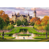 Trefl Schwerin Castle, Germany 1000 Jigsaw Puzzle Premium Plus Photo Odyssey 27"x19" Unique Photographic Series, Perfect Matching of Elements, for Adults and Children from 12 Years Old Trefl
