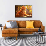 1000 Piece Puzzle for Adults Window Cat Puzzles for Adults 1000 Pieces Reading Cat Jigsaw Puzzles 1000 Pieces for Adults Cute Kitten Puzzle 1000 Pieces Cozy Retreat 1000 Piece Puzzle Cat 1000 Puzzle CHengQiSM