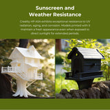 Creality ASA 3D Printer Filament 1.75mm, 1kg(2.2lbs)/Spool – UV & High-Heat Resistant, Weather Resistant, Dimensional Accuracy ±0.03mm, Ideal for 3D Printing Outdoor Functional Parts, Black Creality