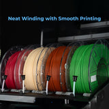 Creality Hyper PLA Filament 1.75mm, RFID 3D Printer Filament for High-Speed Printing up to 600mm/s, ±0.03mm Accuracy, 1KG/Spool (2.2lbs), 3D Printing Filament for Most 3D Printers (Black) Creality