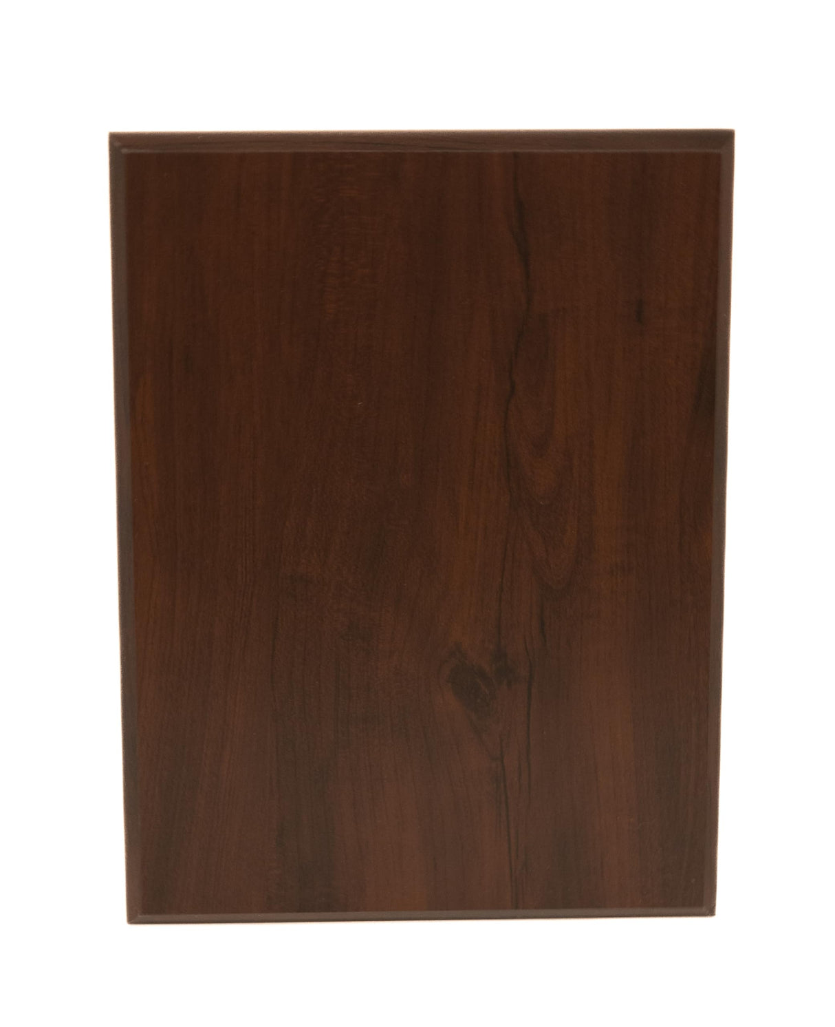 Finished Wood Plaque Blank, Perfect for Crafts, Multiple Sizes and Materials, Engravable Wooden Plaques (Cherry Finish, 9x12 inch) Generic