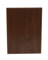 Finished Wood Plaque Blank, Perfect for Crafts, Multiple Sizes and Materials, Engravable Wooden Plaques (Cherry Finish, 9x12 inch) Generic