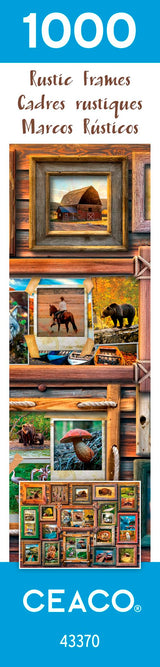 Ceaco - Rustic Frames - 1000 Piece Jigsaw Puzzle Ceaco