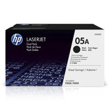HP 05A Black Toner Cartridge | Works with HP LaserJet P2035, P2055 Series | CE505A HP