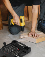 KingTool Drill Bit Set - 418 PCS Drill Bits, Drill Set & Drill Bit for Wood, Metal, Masonry, Cement, Screwdriver Bit Set Combo Kit Perfect for DIY Projects and Home Repairs KingTool