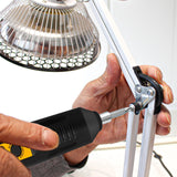 Mini Cordless Electric Screwdriver,Rechargeable, Can Rotate Clockwise Or Counterclockwise,With A Button Control And Ultra Long Battery Life,10 Bits&2 Extended Bits, USB Cable, Magnetic Hex Chuck Julixin