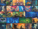 New York Puzzle Company - Harry Potter Harry Potter Collage - 1000 Piece Jigsaw Puzzle for Family Game Nights by Mary GrandPré New York Puzzle Company