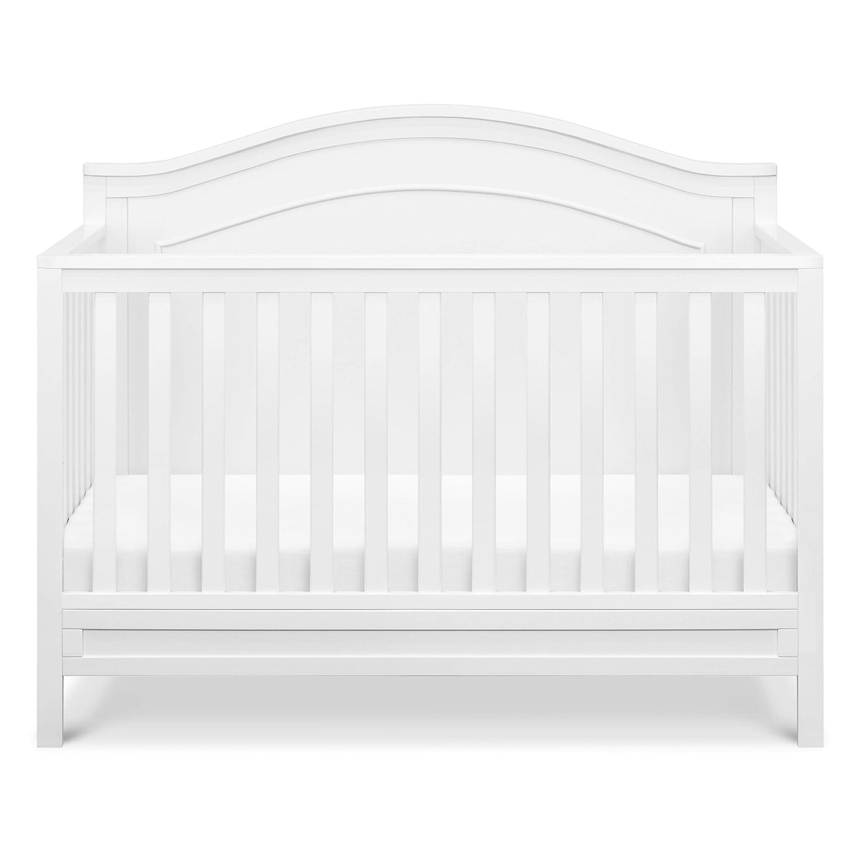 DaVinci Charlie 4-in-1 Convertible Crib in White, Greenguard Gold Certified DaVinci