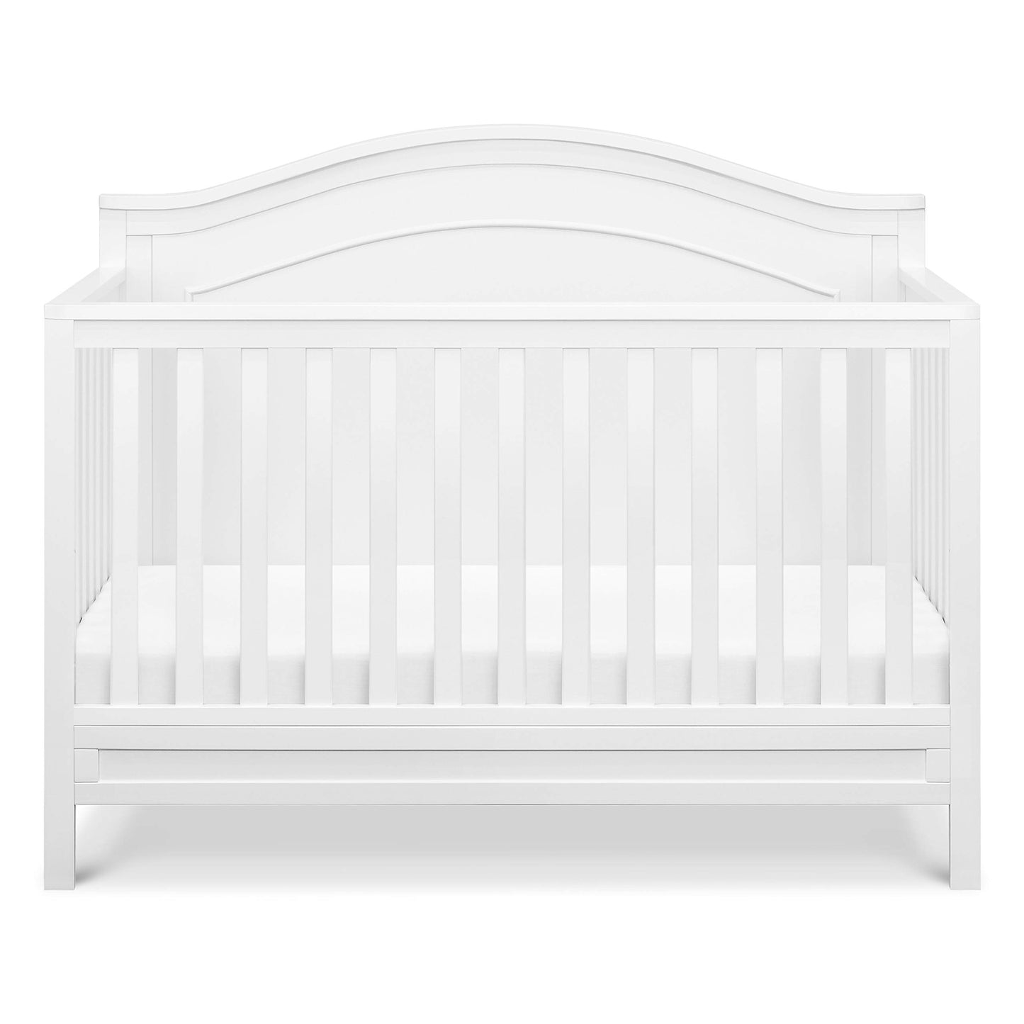 DaVinci Charlie 4-in-1 Convertible Crib in White, Greenguard Gold Certified