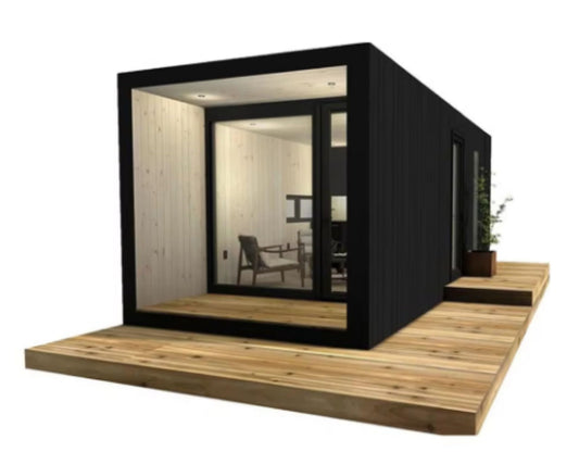 AAARS Tiny home, Prefab tiny homes for sale in sizes, foldable house to live in with Kitchen and Bathroom, Modular house for family, mobile homes to live in, 2-3 bedroom expandable house (20x40FT)