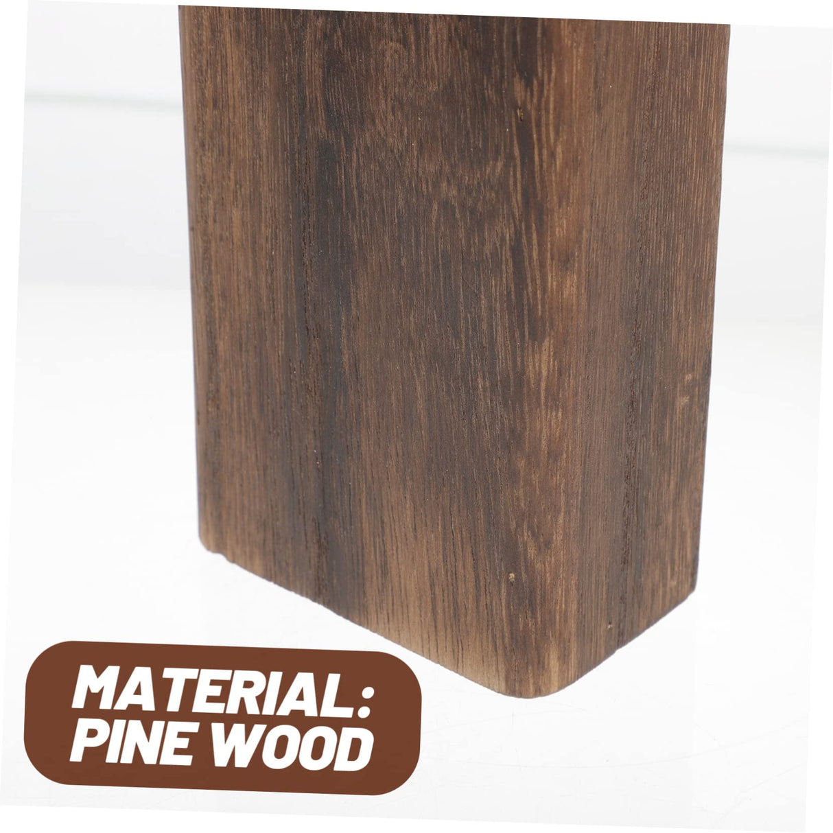 ORFOFE Wooden vase Floral Art vase Wall Plant Holder Wall Decoration vase Hanging Plant Wall Planter Wall Mounted Wood Wall Pocket vase Pine Wood Wall-Mounted ORFOFE