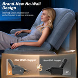 MOSGAT Loveseat Recliner Sofa, Power Reclining Loveseat Sofa RV Couch with Removable Armrest and Remote Control, Wall Hugger Home Theater Seating with 2-Tier Cushions, Storage & USB Ports MOSGAT