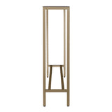 SEI Furniture Southern Enterprises Darrin Narrow Console Table, 36" W, Metallic gold, AMZ7929MC SEI Furniture