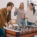 Goplus 54" Foosball Table, Soccer Game Table Competition Sized Football Arcade for Adults, Kids, Indoor Game Room Sport Goplus