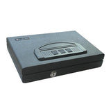 OUSURO Gun Safe with Digital Keypad Lock, Gun Safe with 1 Handgun,Small Portable Security Safe Lock Box for Guns OUSURO