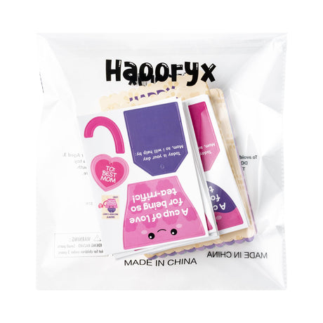 Haooryx Mother's Day Craft Kits for Kids - 45 Sets DIY Tea Cup of Love Greeting Card Making Kits Make Your Own Mother’s Day Party Favor Gift Cards School Art Project Fun Classroom Home Activity Supply Haooryx