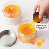 Premium Candle Wax Dye Chips, 16 Colors, Highly Concentrated Coloring for Soy Candle Making RU HANDMADE
