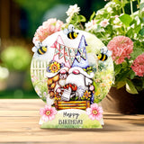 Katy Sue Garden Gnomes Die-Cut Pop-Up Card Making Kit for Adults. Makes 12 Cards & Contains Gnome/Gonk Die-Cut Decoupage Paper Sheets, Supports, Envelopes & Foam Pads for Card Making Supplies Katy Sue