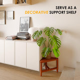 Acacia Wood Corner Shower Stool - Multi-Functional Foot Rest for Shaving and Grooming HOLANA