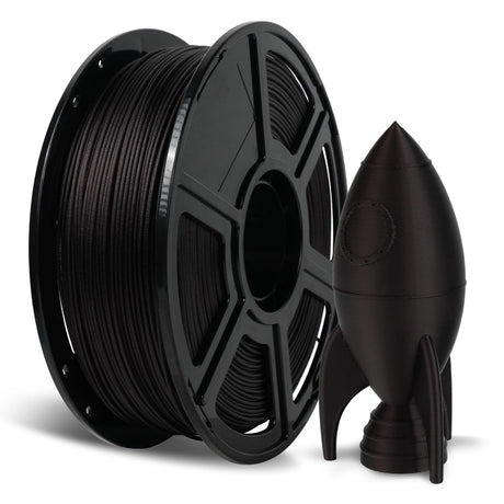 FLASHFORGE Carbon Fiber PETG Filament 1.75mm Marsala, Reinforced 3D Printer Filament 1kg, Lightweight & High-Strength PETG-CF Filament, Strong & Easy to Print FLASHFORGE