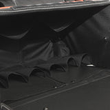 XtremepowerUS 18" Rolling Tool Bag Organizer Adjustable Telescoping Handle Wide Storage Organizer Tool Box with Wheels, Red/Black XtremepowerUS