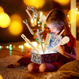 Chriffer Kids Musical Instruments Toys, Percussion Instruments Set with Storage Bag, Preschool Educational Music Toys for Boys Girls, Natural Eco-Friendly Wooden Music Set (10pcs) Chriffer