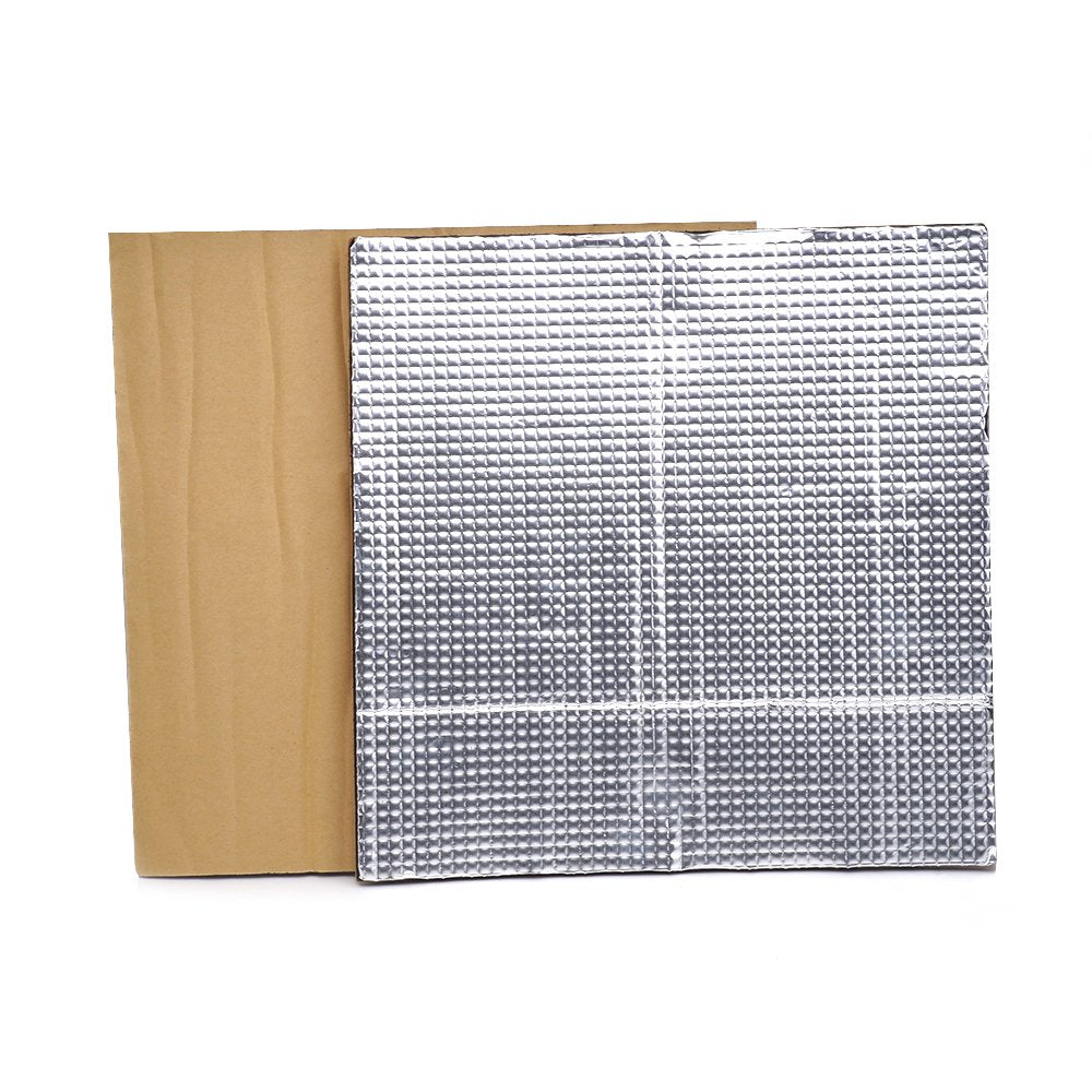 FYSETC 2pcs 3D Printer Insulation Heated Bed Lightweight Foam Foil: 12" x 12" x 0.3" CR10 Build Plate Insulation Mat Self-Adhesive Hotbed Thermal Pad for CR-10/ 10S/ Ender 3 Max Reprap Taz6-300mm FYSETC
