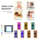 Indoor Far Infrared Sauna Room , Low EMF 5 Heating Panels 1400W Infrared Therapy for Personal Wooden Dry Sauna with Bluetooth Speakers LED Lamp 1 Person Home Spa for Christmas Valentine's Day Gift. Zugoni