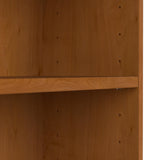 Bush Furniture Universal Small 2 Shelf Bookcase - Natural Cherry Finish Bush Business Furniture