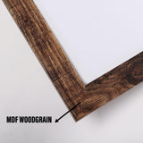 PETAFLOP 5x7 Picture Frame Set of 7, Rustic Frames Display 5 by 7 Inch Photo for Wall or Tabletop PETAFLOP