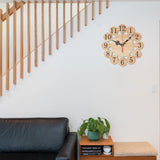 Valyria Sublimation Blanks Wall Clock, 7.9" Round Sublimation Wall Clocks Silent Non-Ticking Easy to Read Battery Operated Decorative Wall Clock for Home Kitchen Office School Hotel Valyria