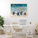 Legrace Sea Turtle Diamond Art Painting Kits for Adults - Full Drill Diamond Dots Paintings for Beginners, Round 5D Paint with Diamonds Pictures Gem Art Painting Kits DIY Adult Crafts Kits 12x16inch Legrace